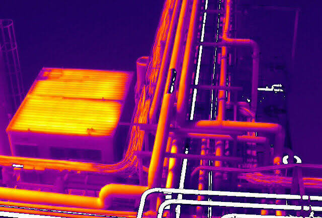 Inspección termográfica de tuberías e instalaciones industriales